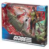 Hasbro G.I. Joe Classified Series 38 Croc Master Fiona deluxe box package front angle