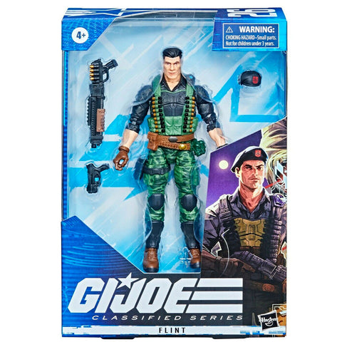 Hasbro G.I. Joe Classified Series 26 Flint 6-inch box package front