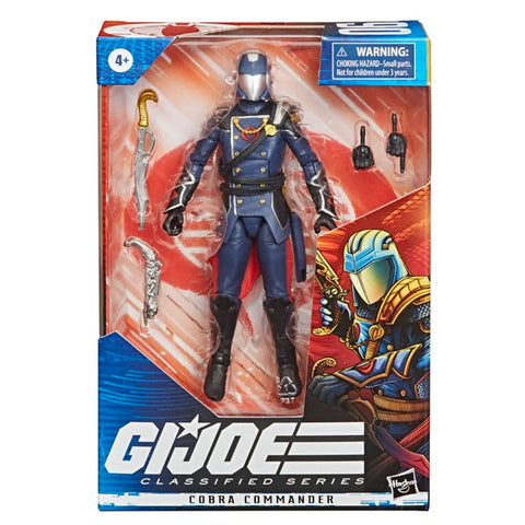 G.I. Joe Classified Series 6-inch Cobra Commander Villain Box Package Front