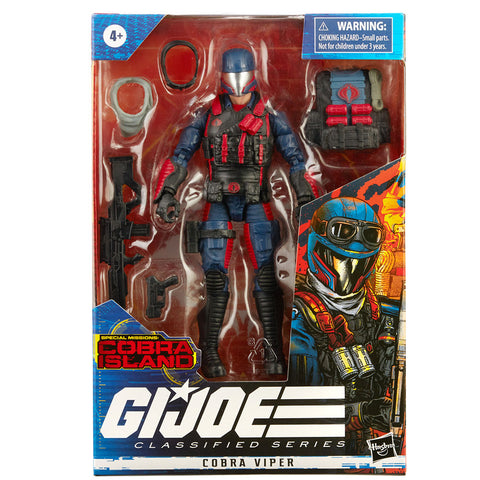 Hasbro G.I. Joe Classified Series Special Mission Cobra Island Cobra Viper Target exclusive box package front