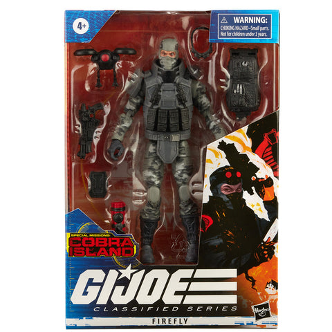 Hasbro G.I. Joe Classified Series 21 Cobra Island Firefly Target Exclusive box package front
