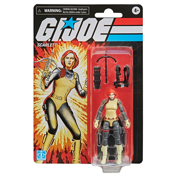 G.I. Joe Vintage Retro Scarlett 3.75-inch reissue Walmart