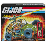 Hasbro G.I. Joe Retro Series A.W.E. Striker Vehicle with Crankcase reissue box package front