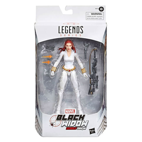 Hasbro Marvel Legends Target Exclusive Black Widow Deadly Origin White Comic Box Package Front