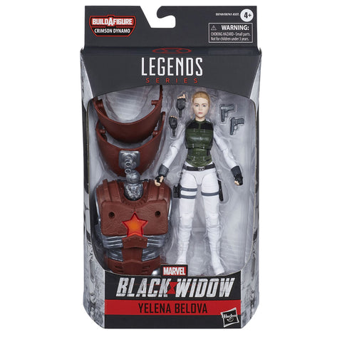 Hasbro Marvel Legends Black Widow Film Yelena Belova Crimson Dynamo Box Package Front