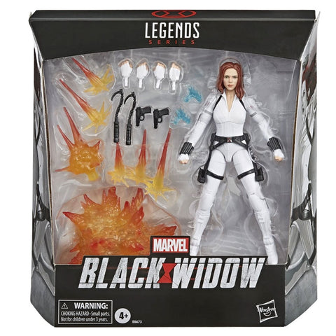 Hasbro Marvel Legends Deluxe Black Widow MCU scarlett Johnansson Box Package Front