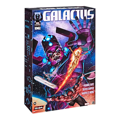 Hasbro Marvel Legends Haslab Galactus box package front angle