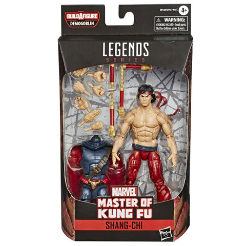Hasbro Marvel Legends 6-inch Master of Kung-Fu Shang-Chi Box Package Front