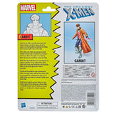 Hasbro Marvel Legends Retro Collection X-men Gambit Target Exclusive box package back