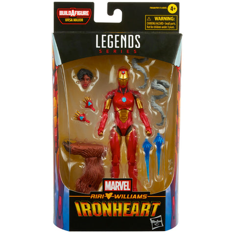 Hasbro Marvel Legends Series Riri Williams Ironheart box package front