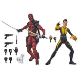Hasbro Marvel Legends Series X-men Deadpool and Negasonic Teenage Warhead 2-action figure toy accessories