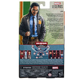 Hasbro Marvel Legends Series Disney+ Loki Variant Tom Hiddleston box package back