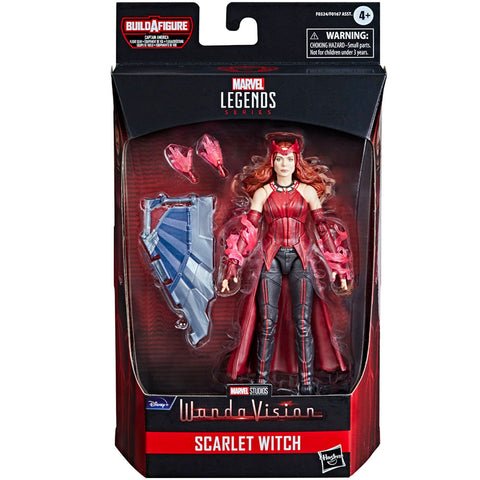 Hasbro Marvel Legends Series Disney+ Wandavision Scarlet Witch elizabeth Olsen box package front