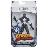 Hasbro Marvel Legends Series Maximum Venom Venomized Captain America walmart exclusive box package front