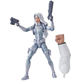Hasbro Marvel Legends Series Spider-Man Silver Sable 6-inch action figure toy accessories