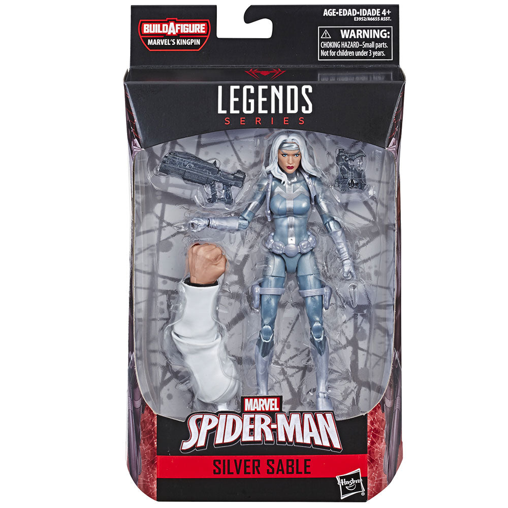 Marvel Legends Series Spider-Man Silver Sable - 6-inch Marvel Legends Series Spider-Man Silver Sable - 6-inch
