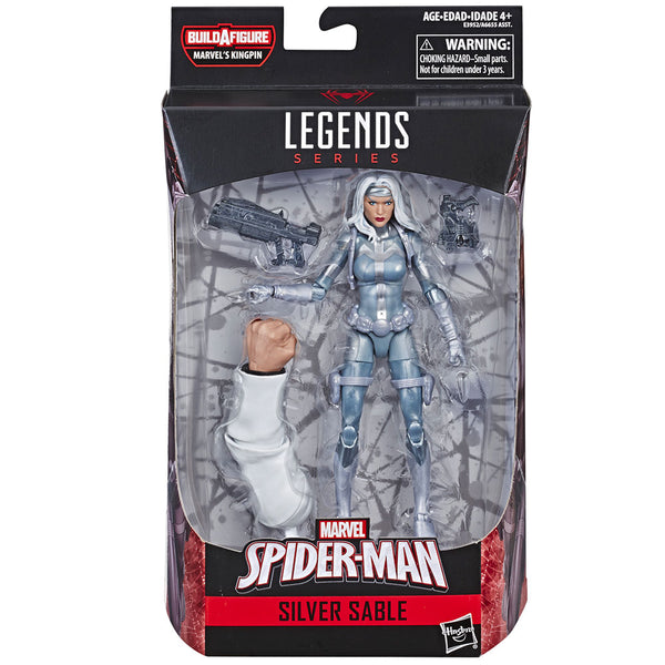 Marvel Legends Series Spider-Man Silver Sable - 6-inch Marvel Legends Series Spider-Man Silver Sable - 6-inch