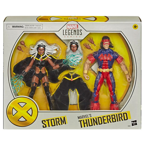 Hasbro Marvel Legends Series Storm thunderbird target exclusive 2pack box package front