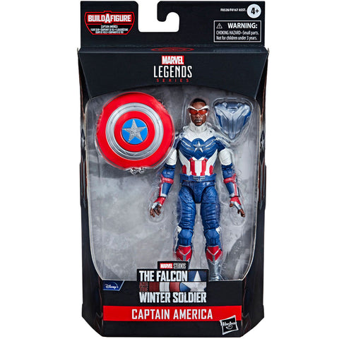 Hasbro Marvel Legends Series The Falcon Sam Wilson Captain America Anthony Mackie box package front
