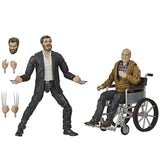 Hasbro Marvel Legends Series X-men Logan and Charles Xavier Film 2-pack GIftset pulsecon 2020 exclusive action figure toy accessories