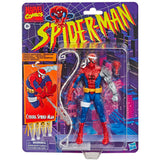 Hasbro Marvel Legends Vintage Collection Cyborg Spider-Man Target Exclusive 6-inch box package front
