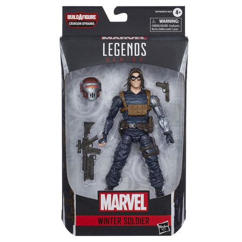 Hasbro Marvel Legends 6-inch Winter Soldier Crymson Dynamo wave box package front
