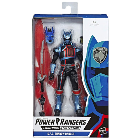 Hasbro Power Rangers Lightning Collection S.P.D. Shadow Ranger Box Package Front