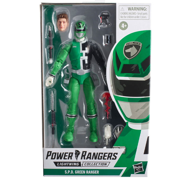 Power Rangers Lightning Collection S.P.D. Green Ranger Action