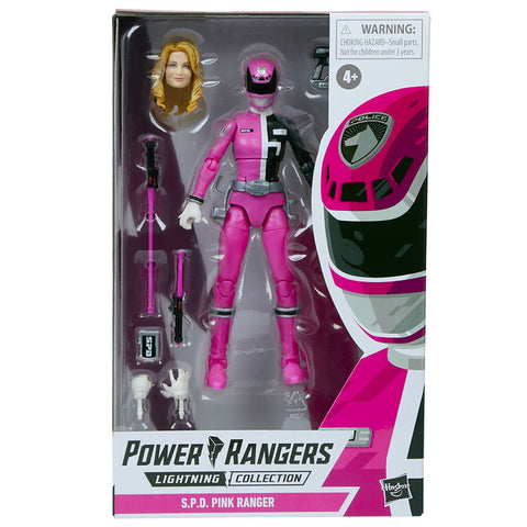 Hasbro Power Rangers Lightning Collection S.P.D. Pink Ranger Box Package Front