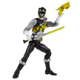 Hasbro Power Rangers Lightning Collection Dino Charge Black Ranger action figure toy weapons