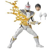 Hasbro Power Rangers Lightning Collection Dino Thunder White Ranger no paint helmet variant box package walgreens exclusive action figure toy accessories