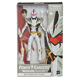 Hasbro Power Rangers Lightning Collection Dino Thunder White Ranger no paint helmet variant box package walgreens exclusive box package front