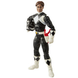 Hasbro Power Rangers Lightning Collecticon Mighty Morphin Black Ranger Action Figure Toy No helmet Front