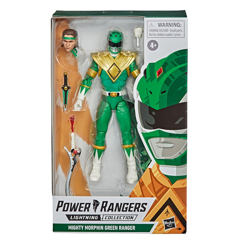 Hasbro Power Rangers lightning collection MMPR mighty morphin Evil Green Ranger box package front