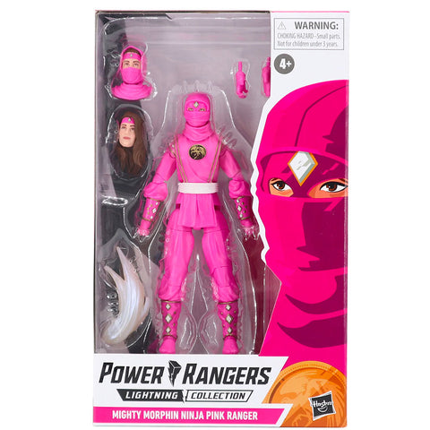 Power Rangers Lightning Collection Mighty Morphin Ninja Pink Ranger