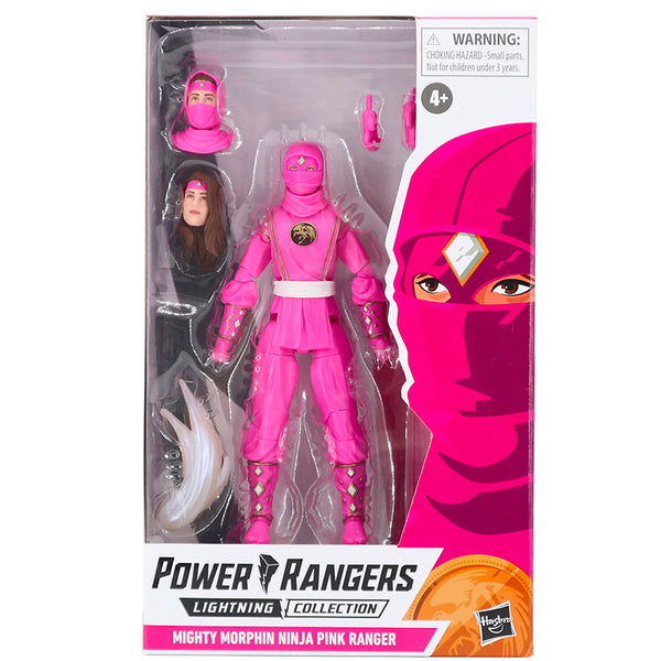 Buy Power Rangers Lightning Ninja MMPR Pink Ranger Action Figure