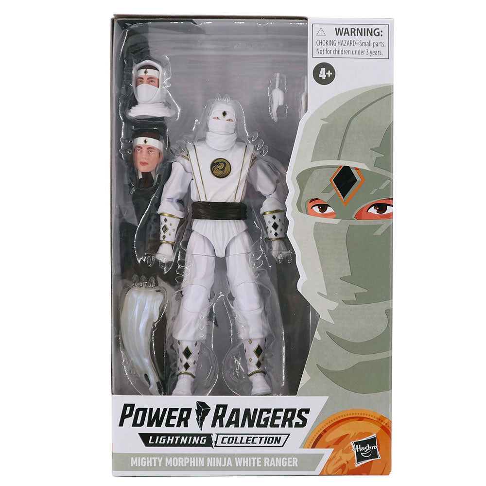 Power Rangers Lightning Collection Mighty Morphin Ninja White Ranger Power Rangers Lightning Collection Mighty Morphin Ninja White Ranger
