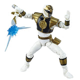 Hasbro Power Rangers Lightning Collection Mighty Morphin White Ranger Action Figure Toy Blast effect