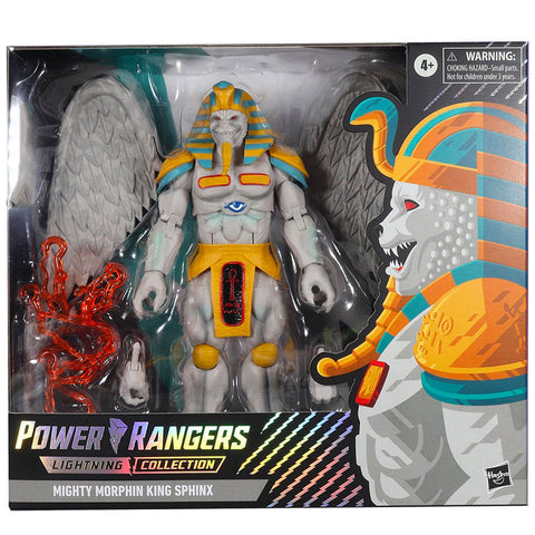 Hasbro Power Rangers Lightning Collection Spectrum Series Mighty Morphin King Sphinx Monster Target Exclusive Box Package Front