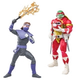 Hasbro Power Rangers Lightning Collection Teenage Mutant Ninja Turtles TMNT Foot Soldier Tommy Morphed Raphael 2-pack 6-inch action figure toys faces