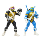 Hasbro Power Rangers Lightning Collection Teenage Mutant Ninja Turtles TMNT crossover morphed donatello leonardo 2-pack action figure toy heads