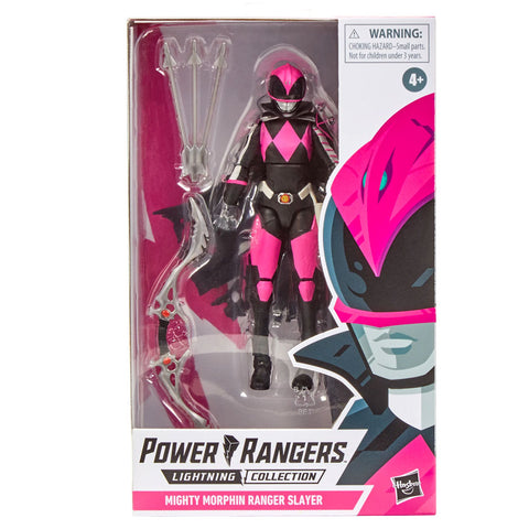 Hasbro Power Rangers Lightning Collection Mighty Morphin Pink Ranger Slayer Box Package Front