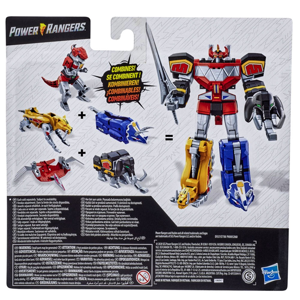 Power Rangers Mighty Morphin Triceratops & Sabertooth Tiger Dinozord ...