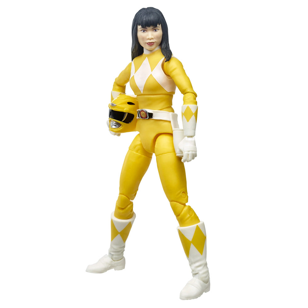 Power Rangers Lightning Collection Mighty Morphin Yellow Ranger Toy ...