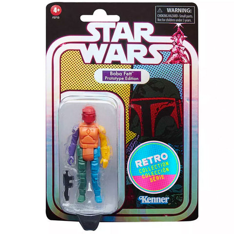 Star Wars Retro Collection Boba Fett Prototype Edition (Red Head) - 3.75-inch
