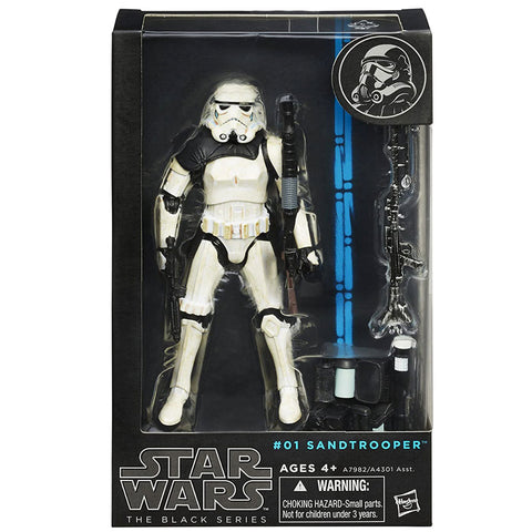 Star Wars The Black Series 01 Sandtrooper Corporal box package front