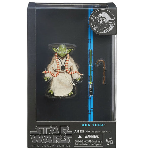 Hasbro Star Wars The Black Series 06 Yoda Blue Box Package Front