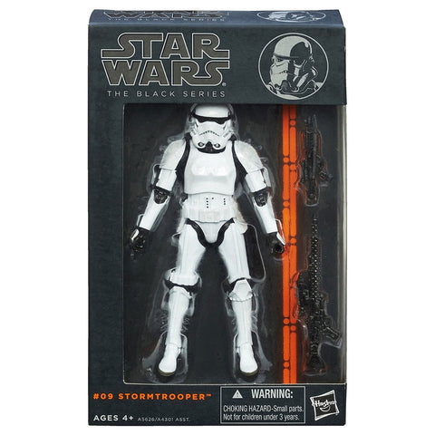 Hasbro Star Wars The Black Series 09 Stormtrooper box package Front