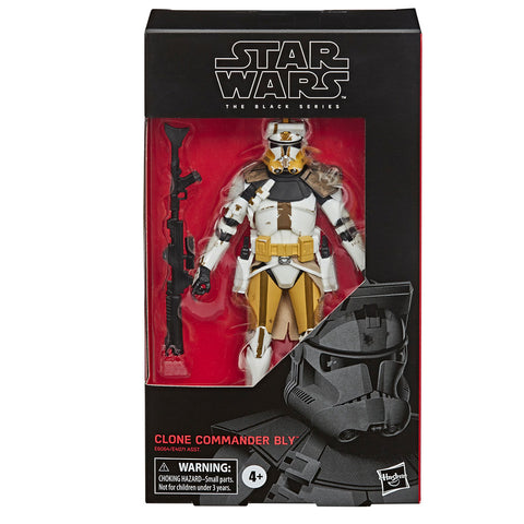 Hasbro Star Wars The Black Series 104 Clone Commander Bly Box Package Front