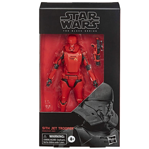 Hasbro Star Wars The Black Series 106 Sith Jet Trooper box package front